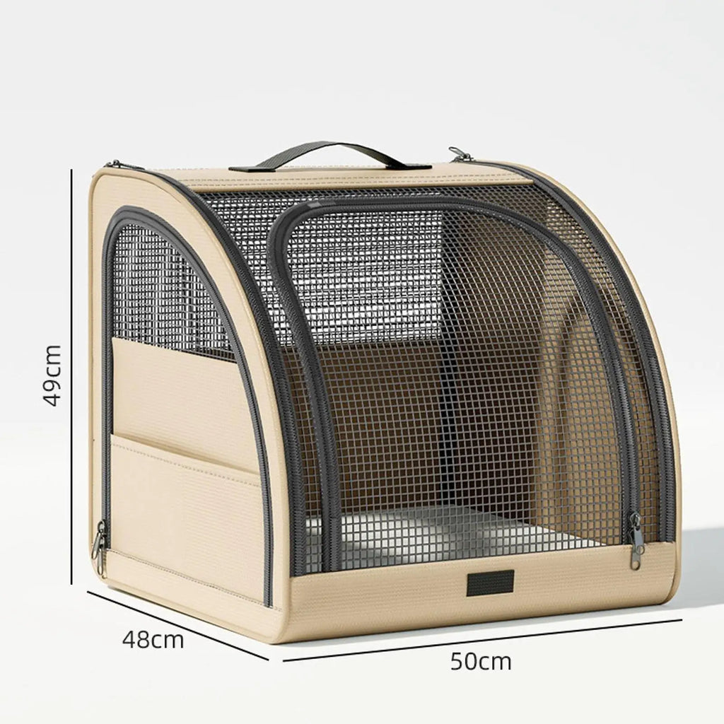 Cat Carrier Pet Backpack Travel Carrying Bag for Small Animals Camping Puppy Travel Carrying Bag Pet Carrier