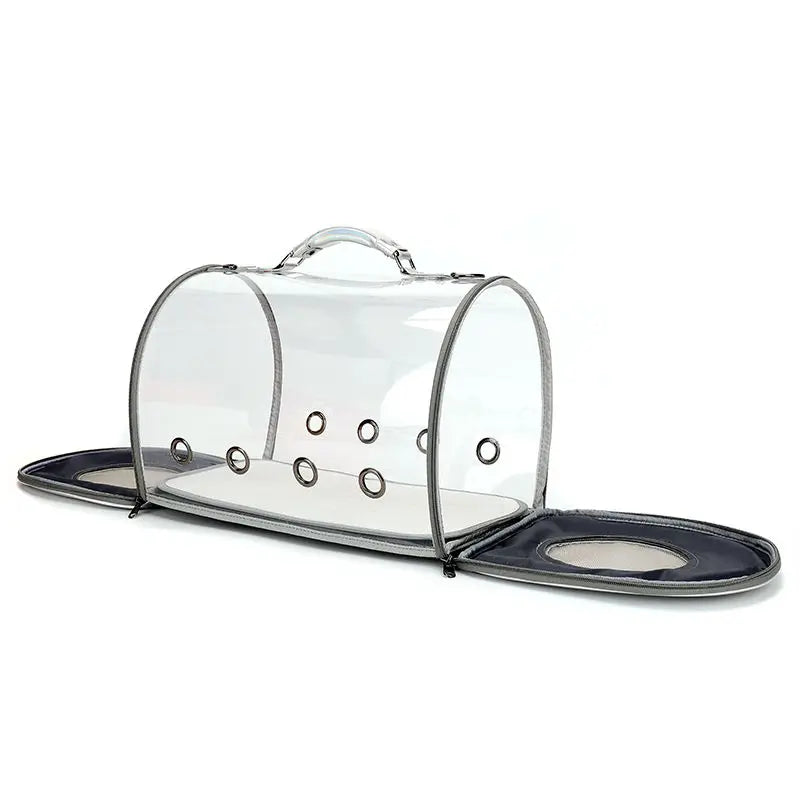 Cat Carrier Cat Bag Transparent Going Out Portable Bag Car Cat Breathable Space Capsule Pet Backpack Portable