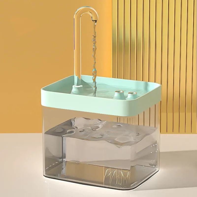Ultra-Quiet Pet Water Fountain Auto Filter USB Electric Cat Dog Water Dispenser&Burnout Prevention Pump